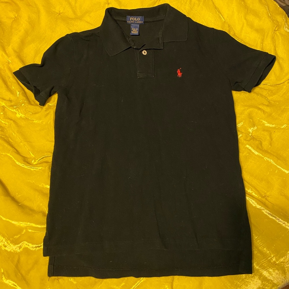 Polo RL Black Short Sleeve Polo